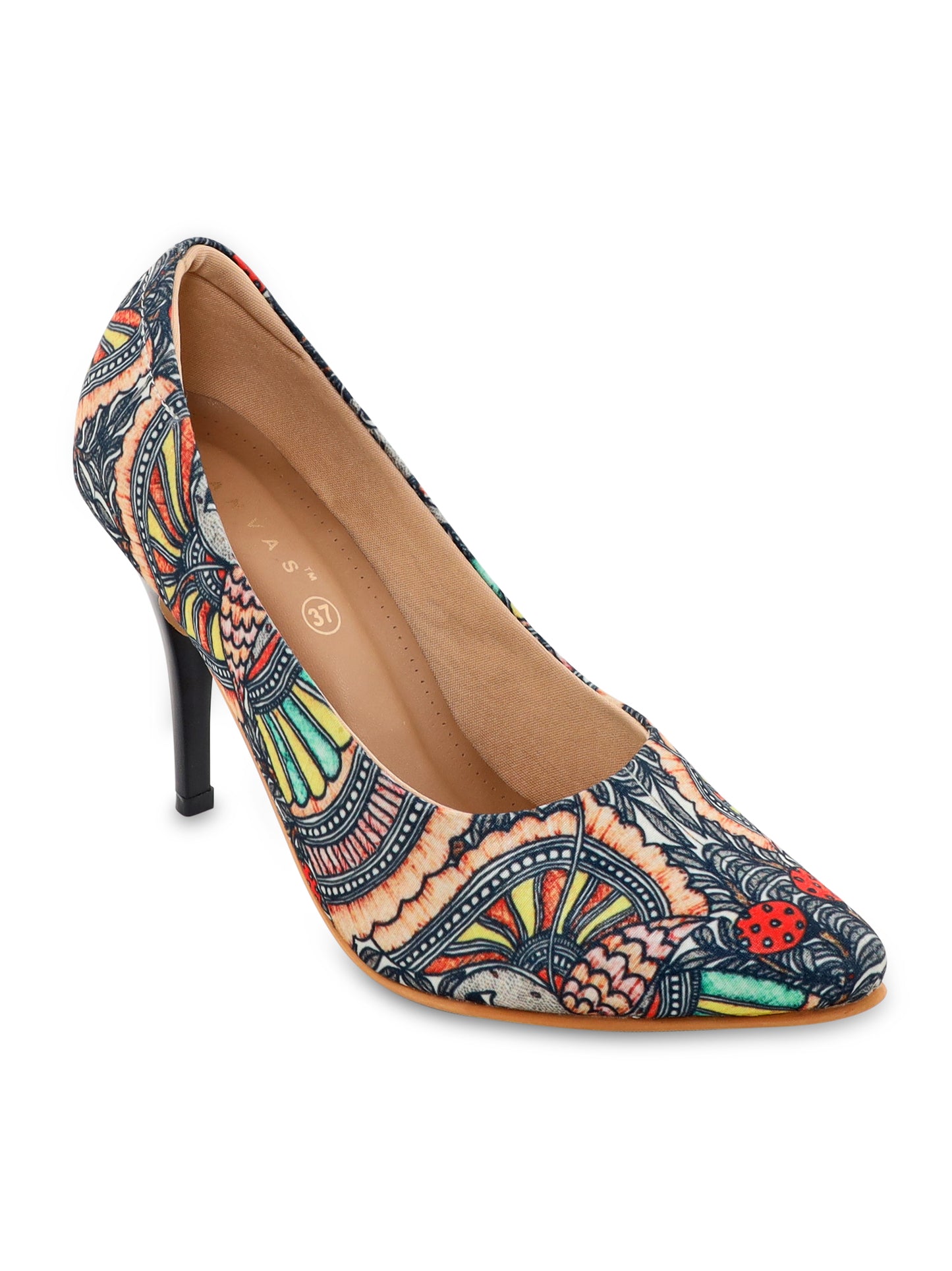Ancient Madhubani Pumps