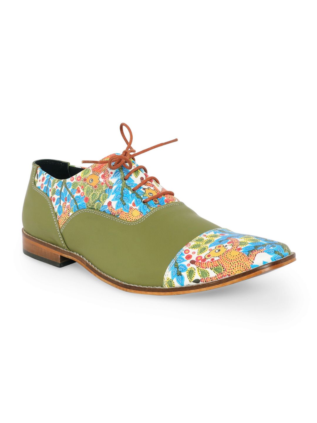 Saumya Bhil Art Brogues