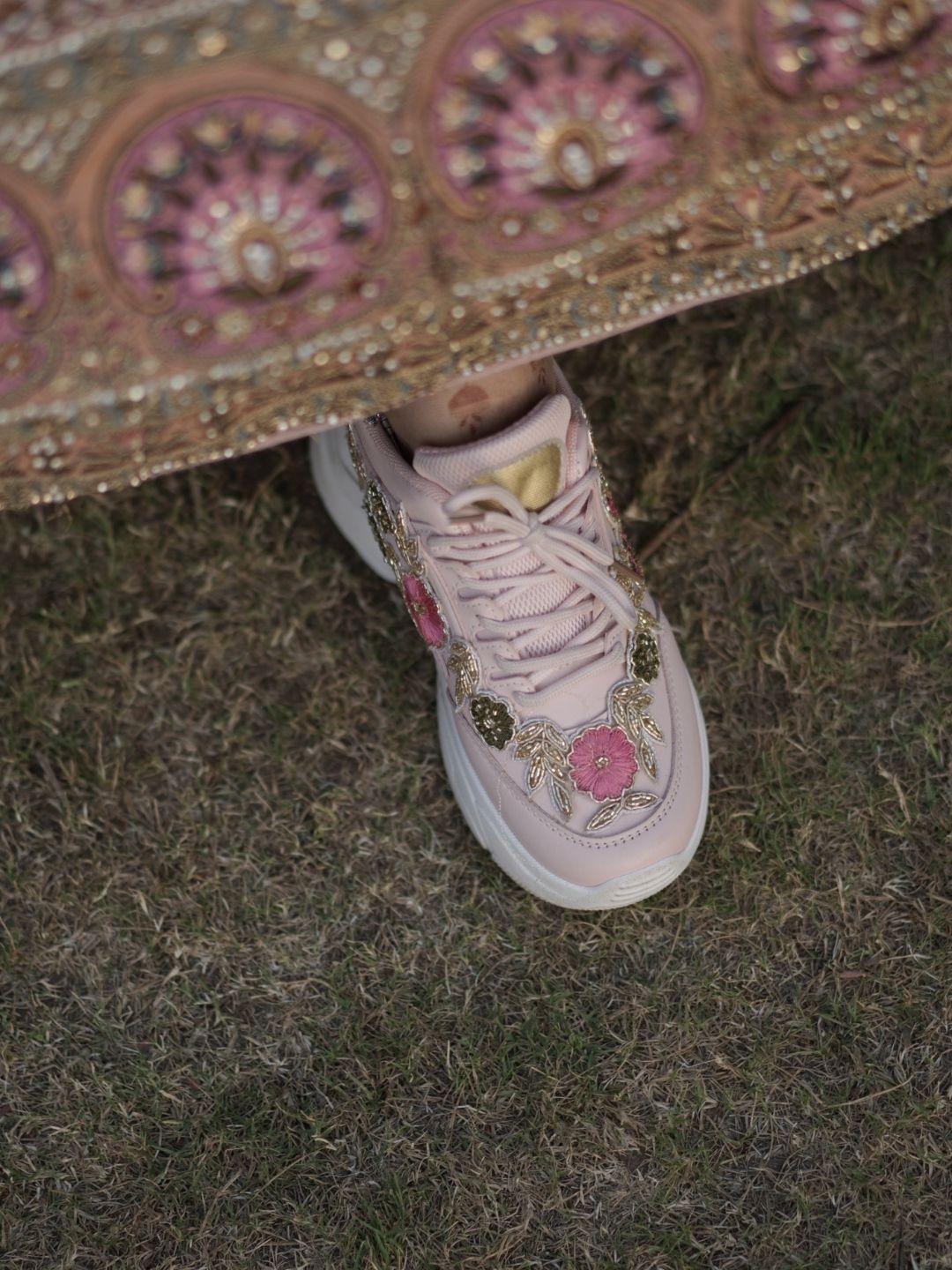Thread Work Hand Crafted Sneakers