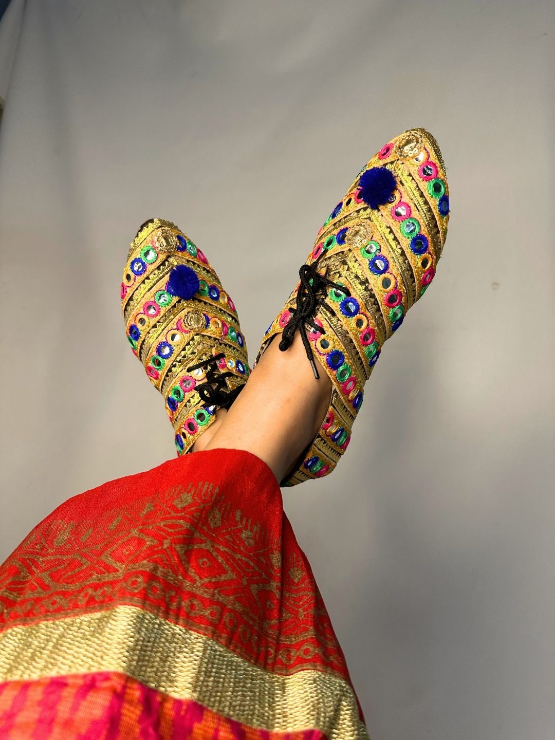 Colorful Garba Special Oxfords