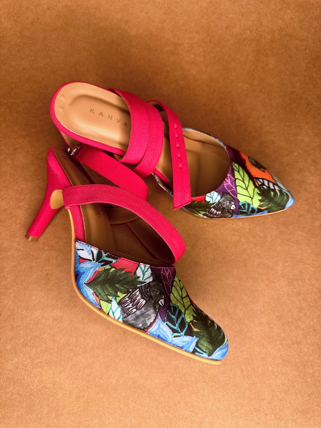 Elena Strappy Heels