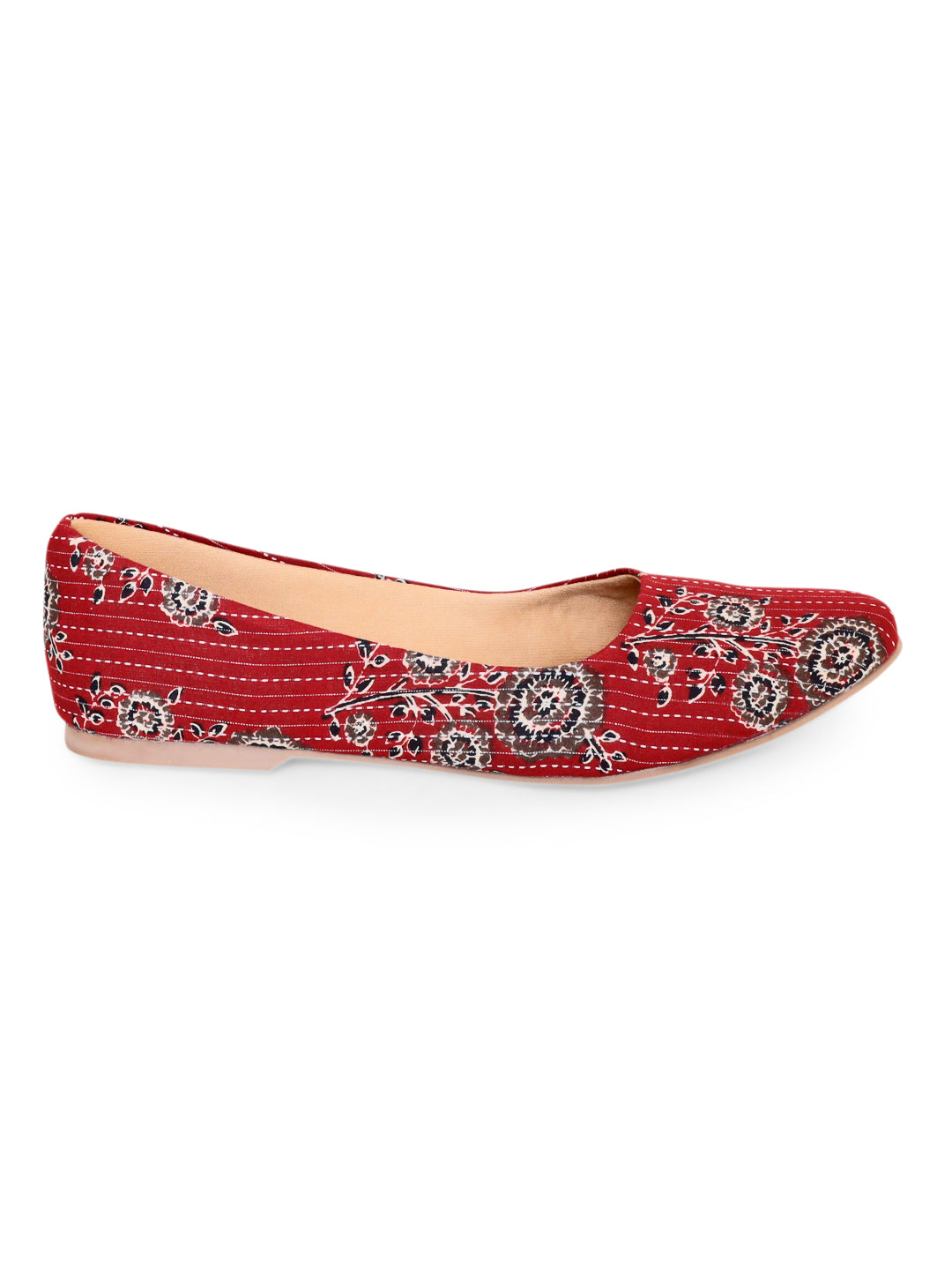 Kalamkari Kantha Work Ballerina