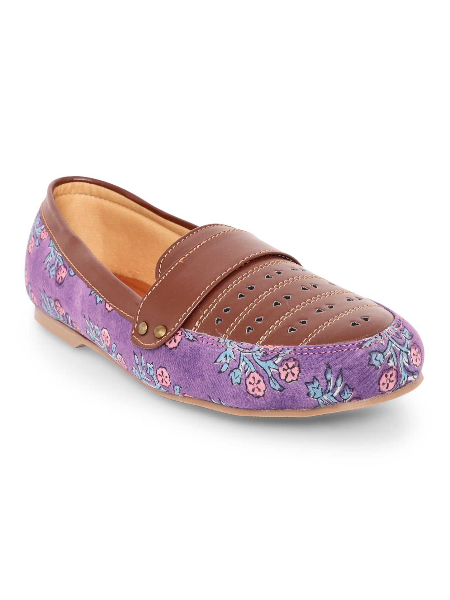 Lavender Bloom Moccasin