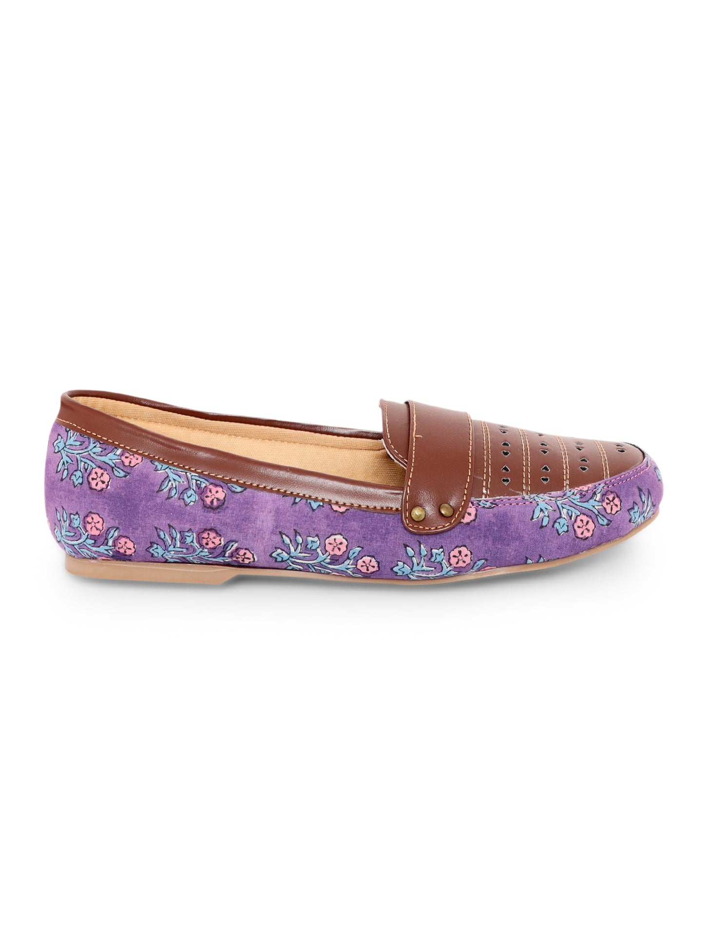 Lavender Bloom Moccasin