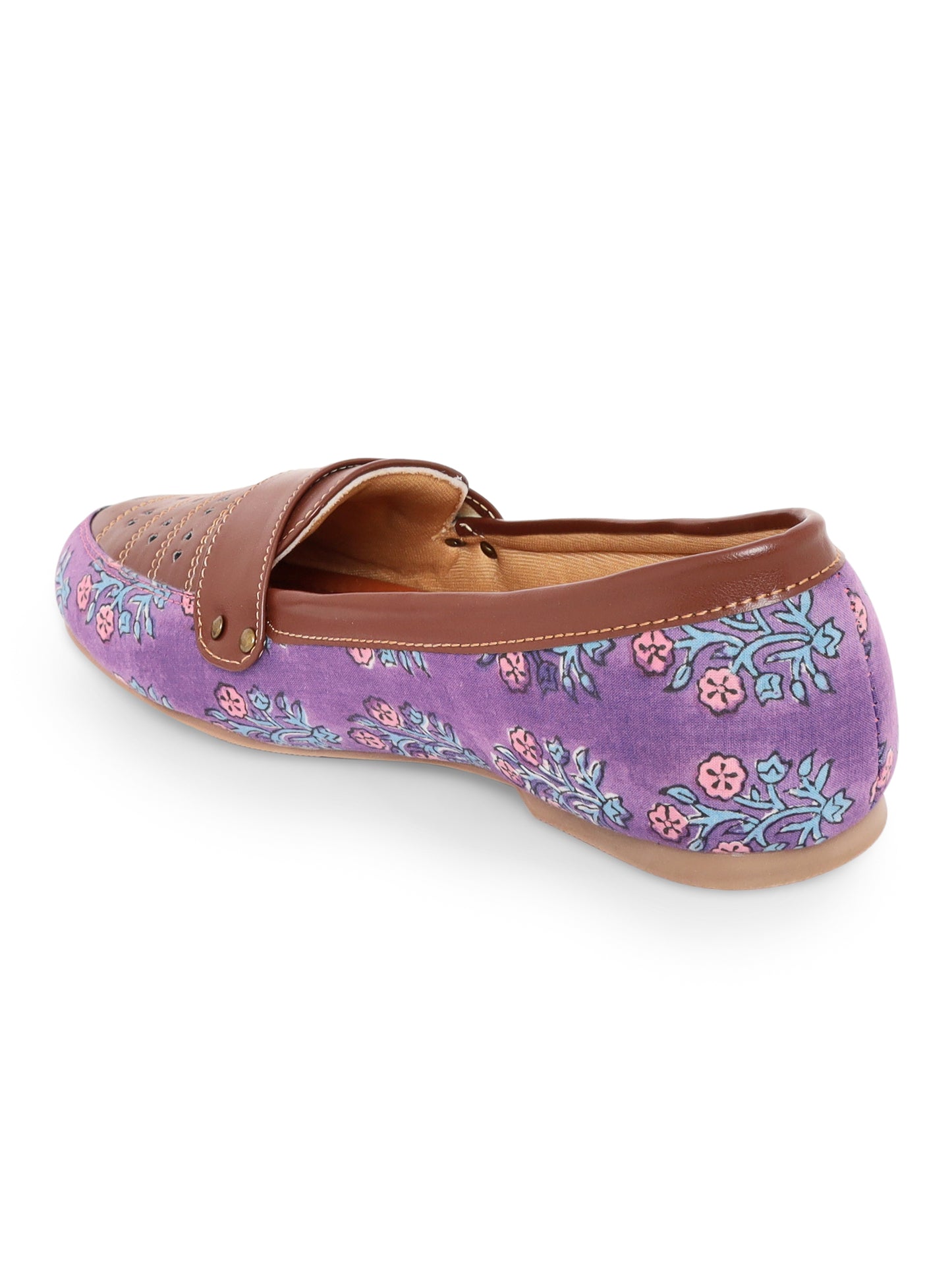 Lavender Bloom Moccasin