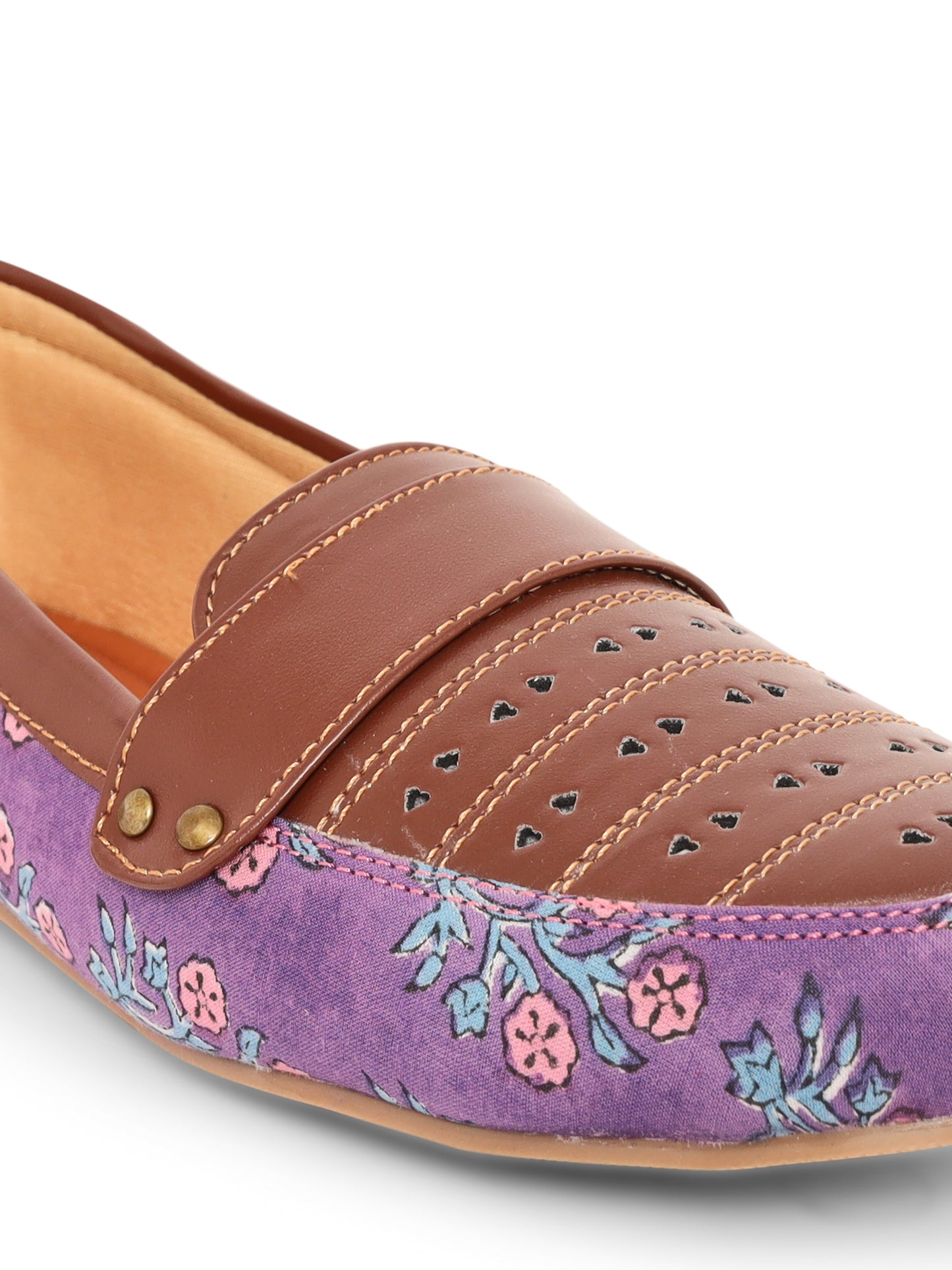Lavender Bloom Moccasin