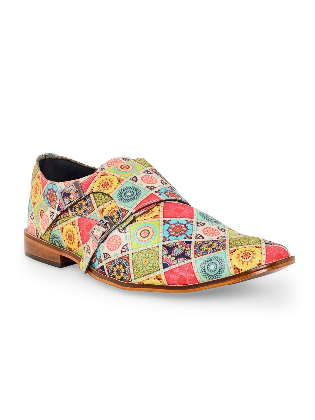 Bhil Art Mandala Monk Shoes