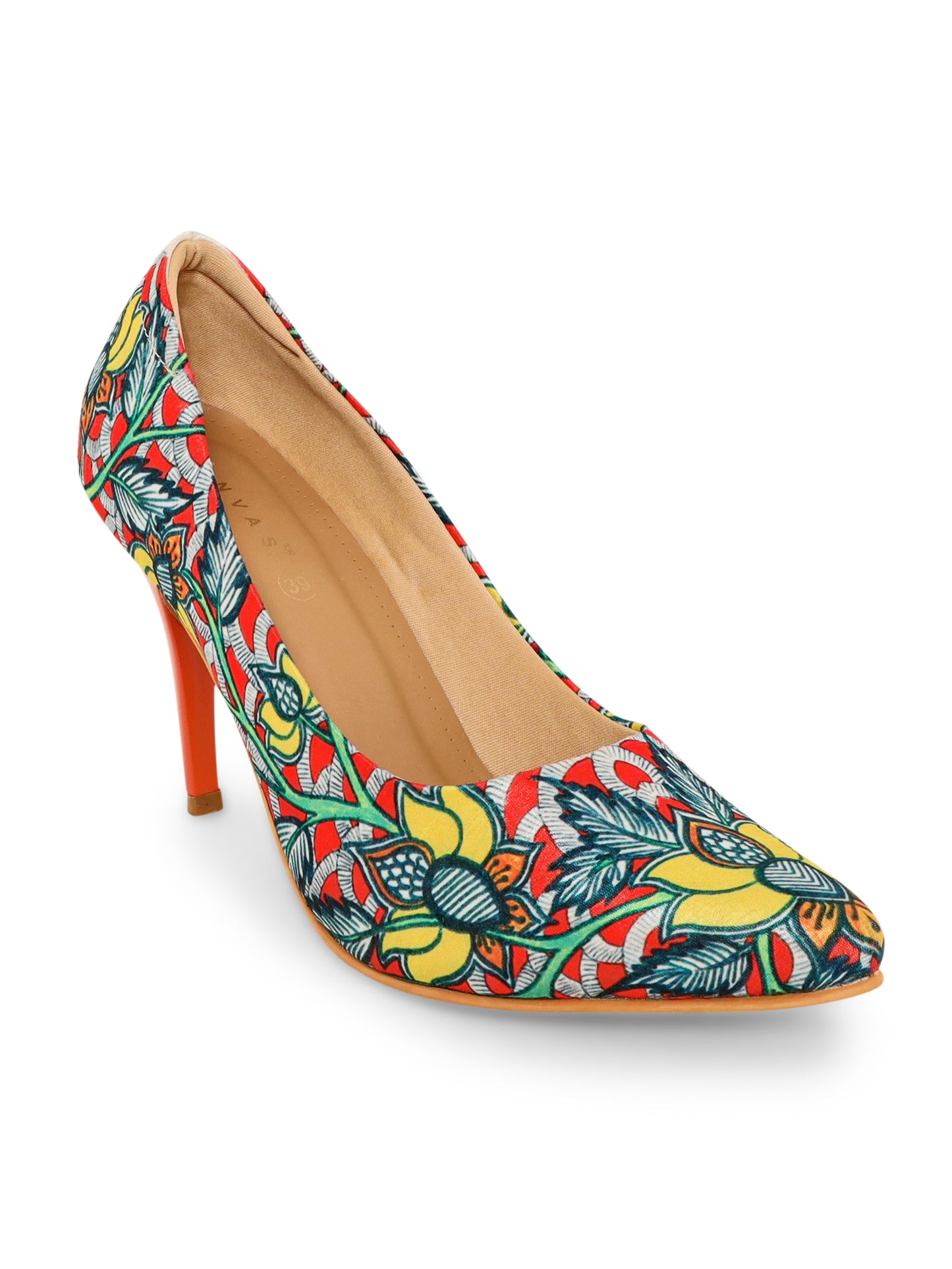 Madhubani Art Print Pumps