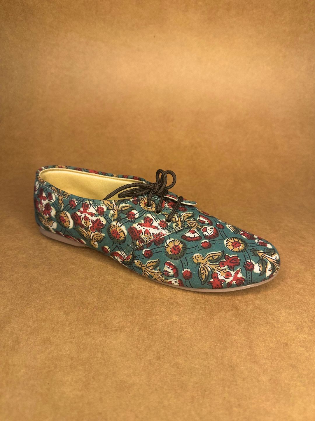Sanganeri Style Printed Oxfords