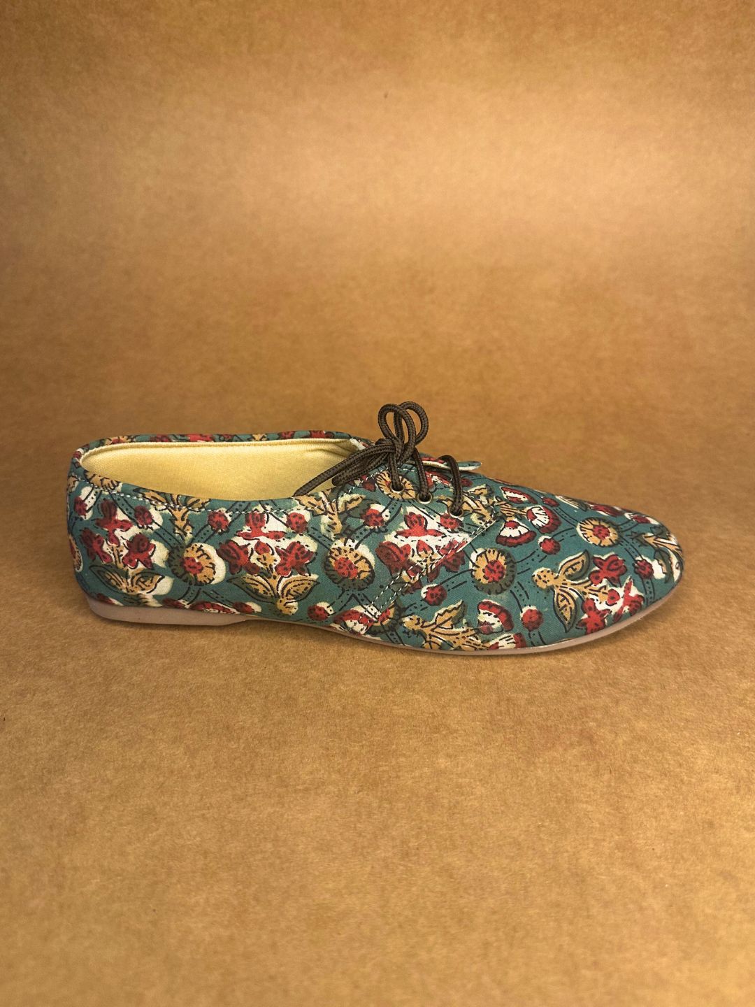 Sanganeri Style Printed Oxfords