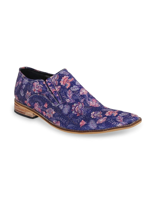 Blue Flower Child Loafers