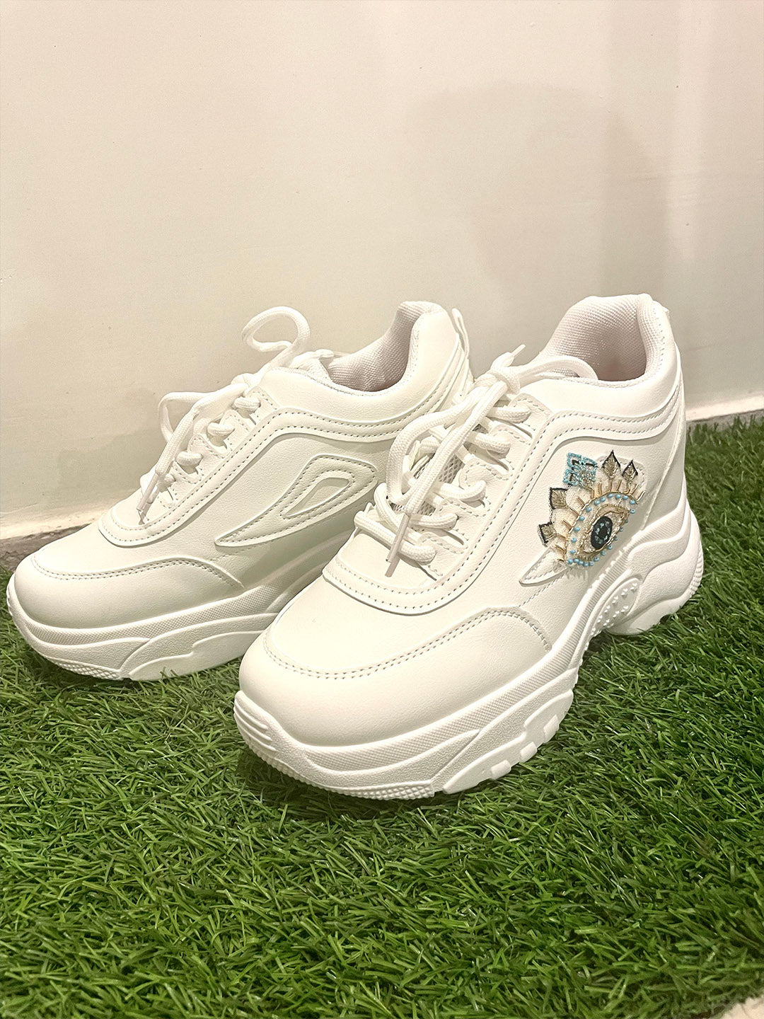 Evil Eye Statement Best Seller Kanvas Sneakers