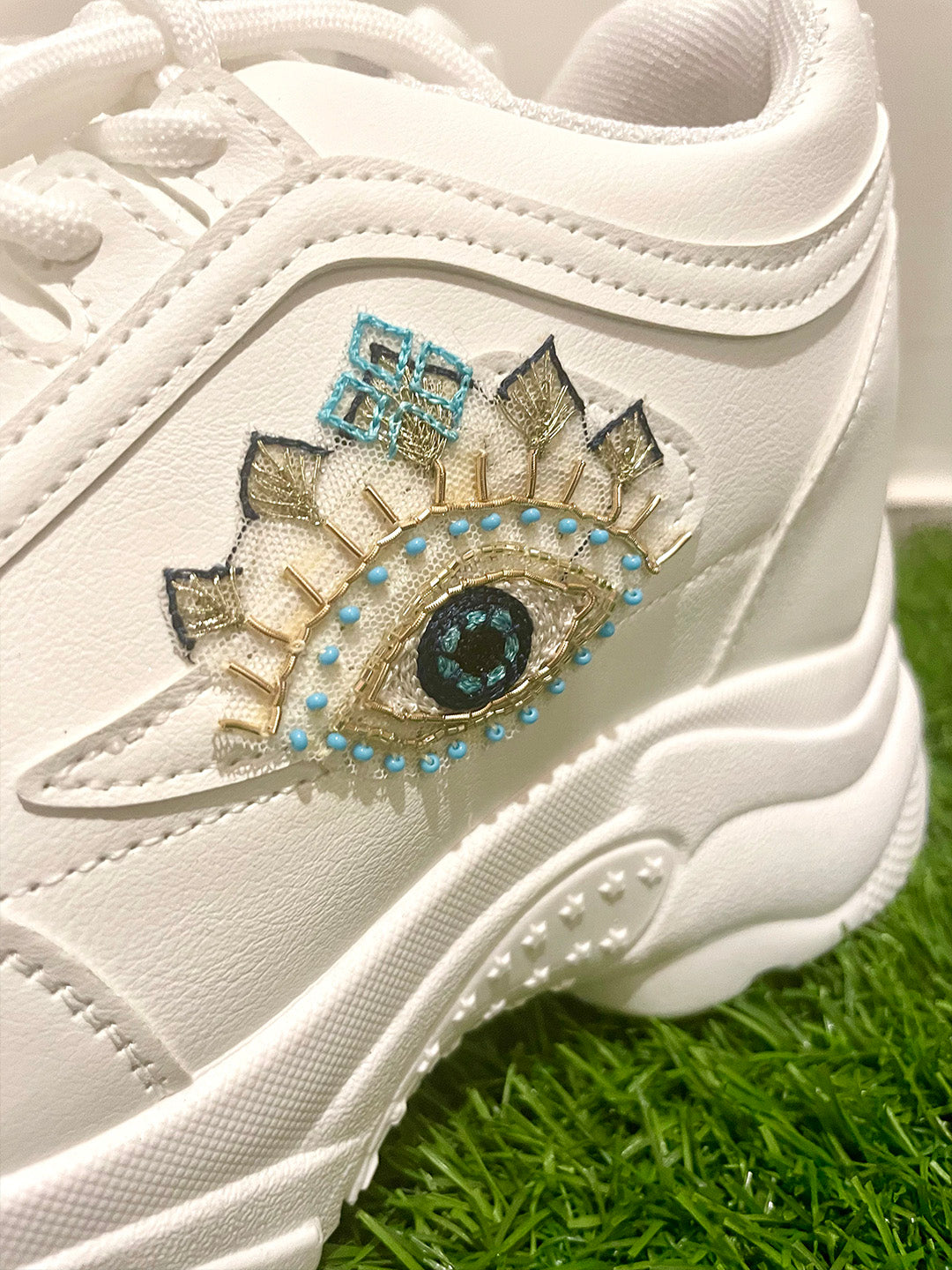 Evil Eye Statement Best Seller Kanvas Sneakers