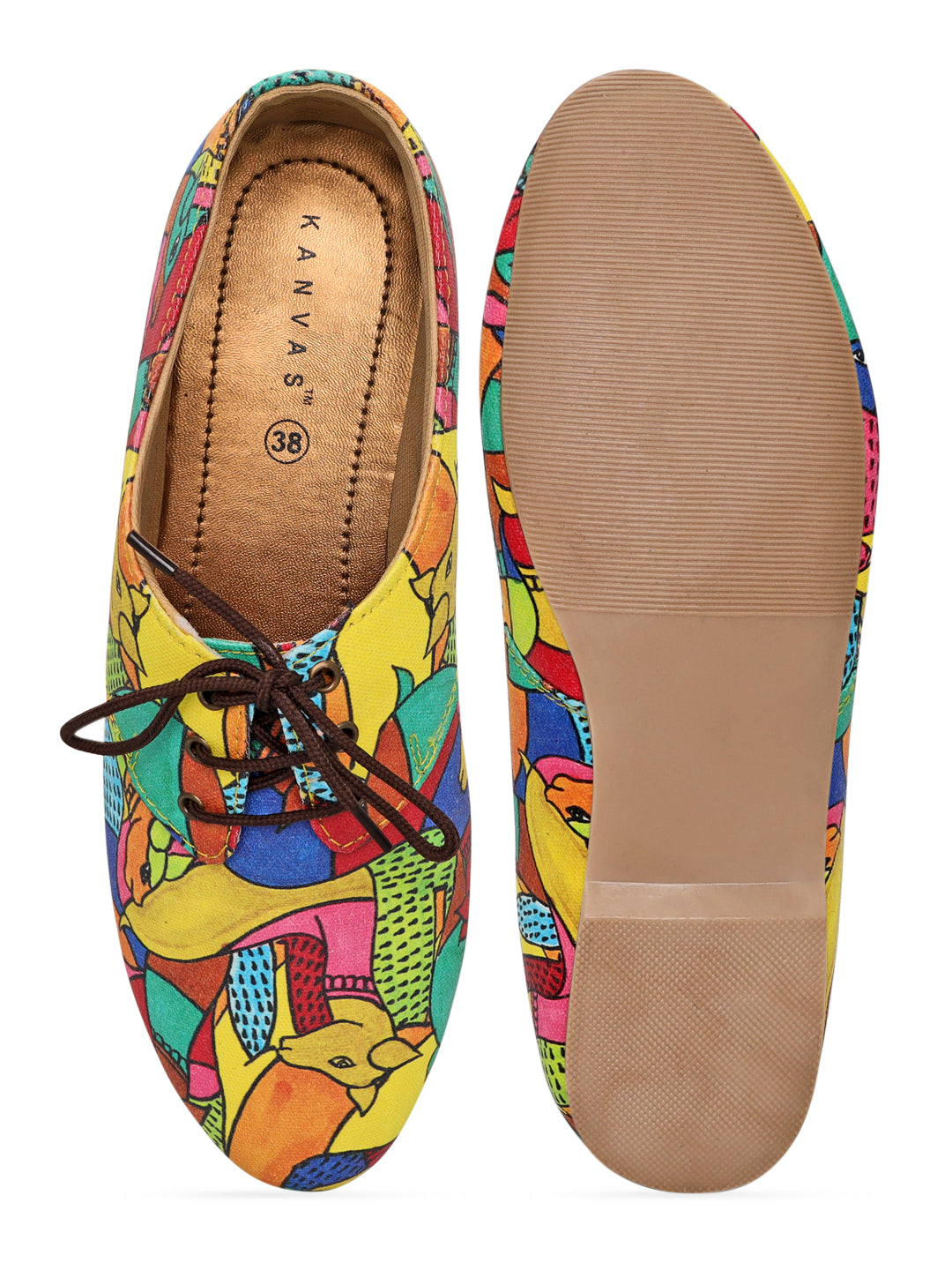 Jungle Deers Oxford Shoes
