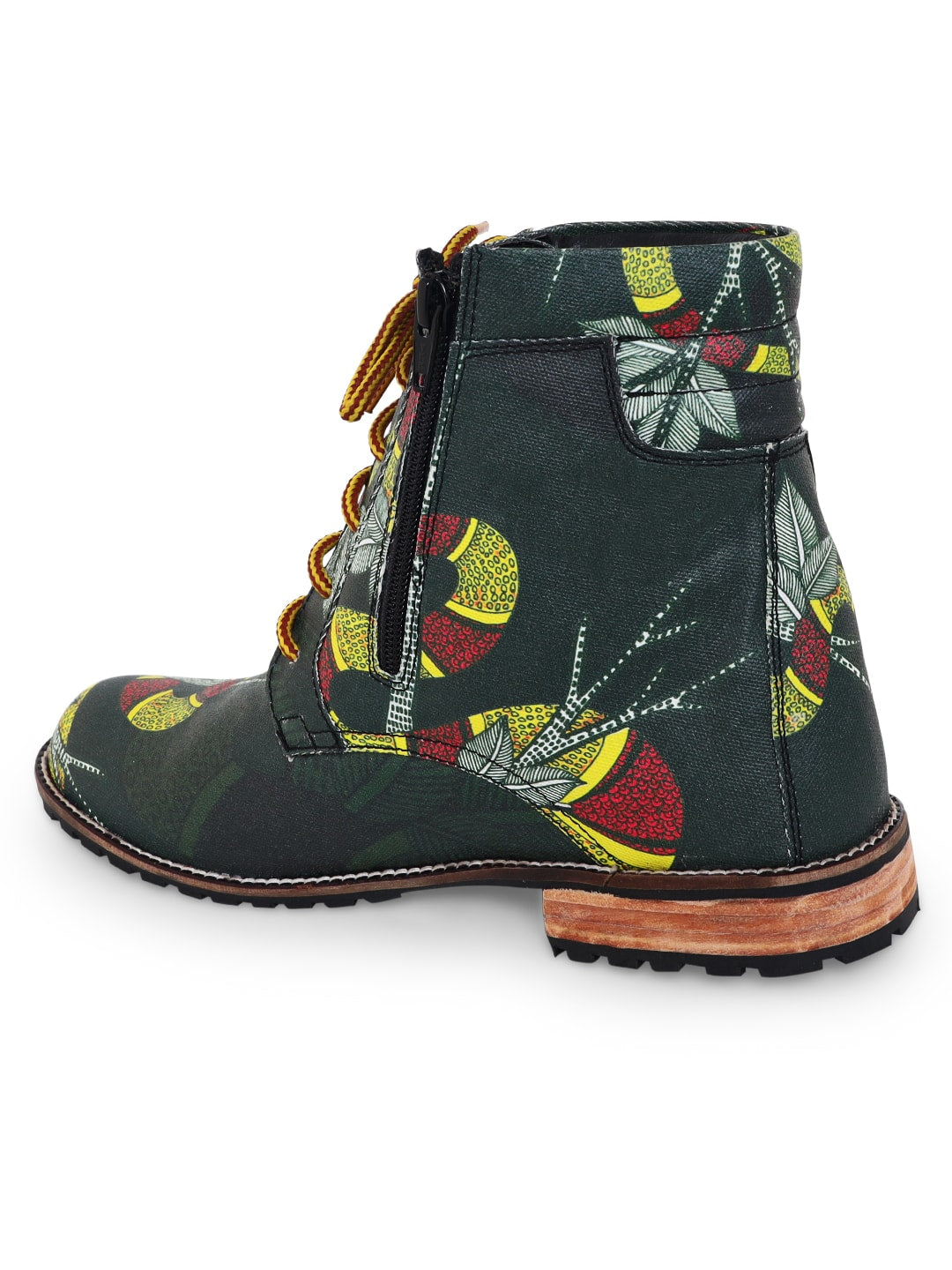 Military Green Snake Gond Boots
