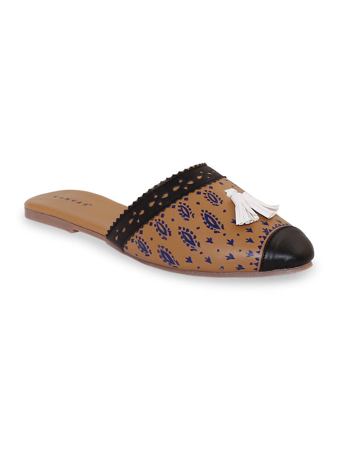Nude Painted Slip Ons