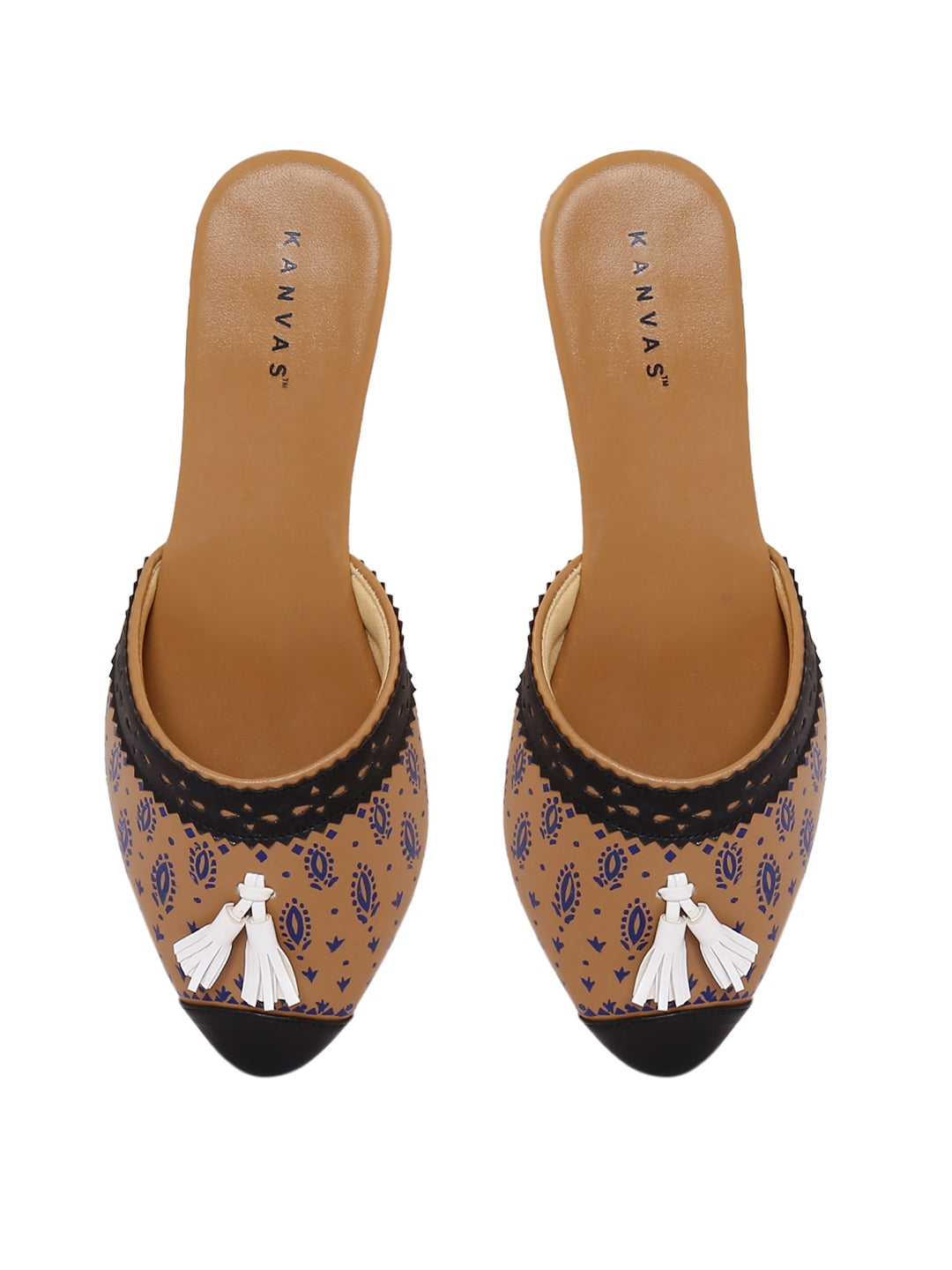 Nude Painted Slip Ons