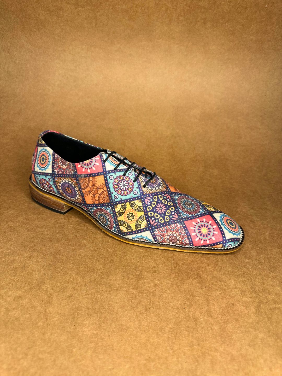 Bhil Work Mandala Tappered Shoes