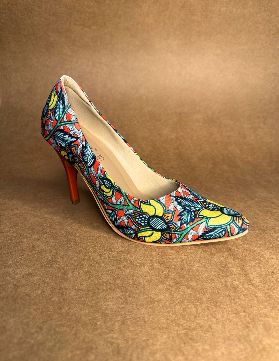 Madhubani Art Print Pumps