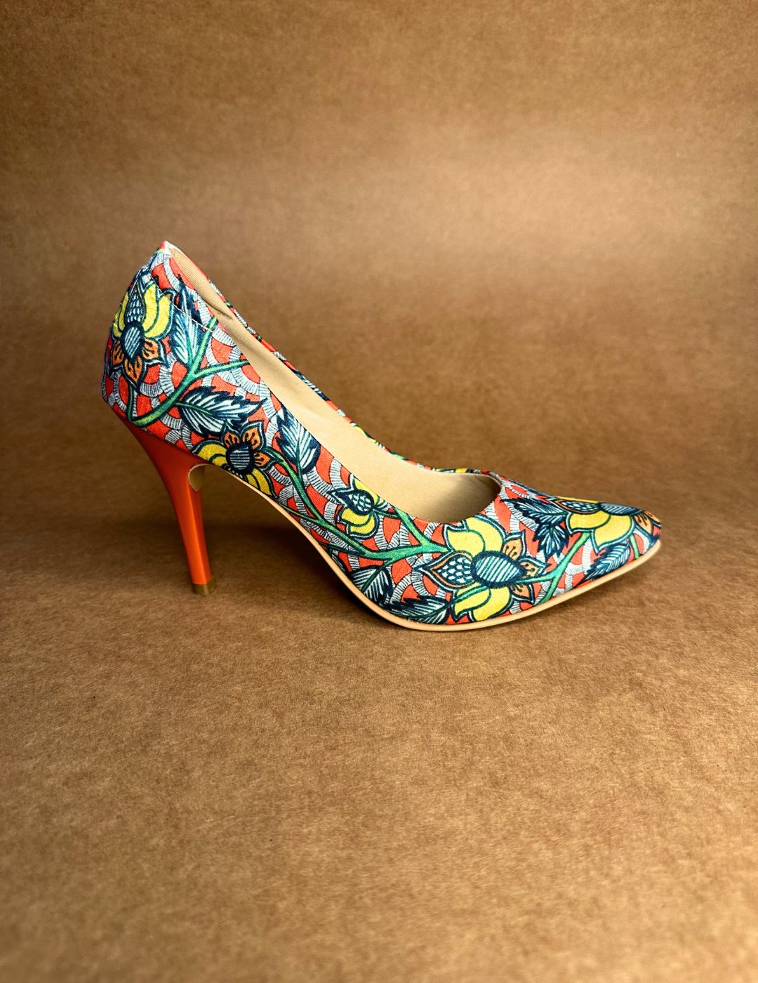 Madhubani Art Print Pumps