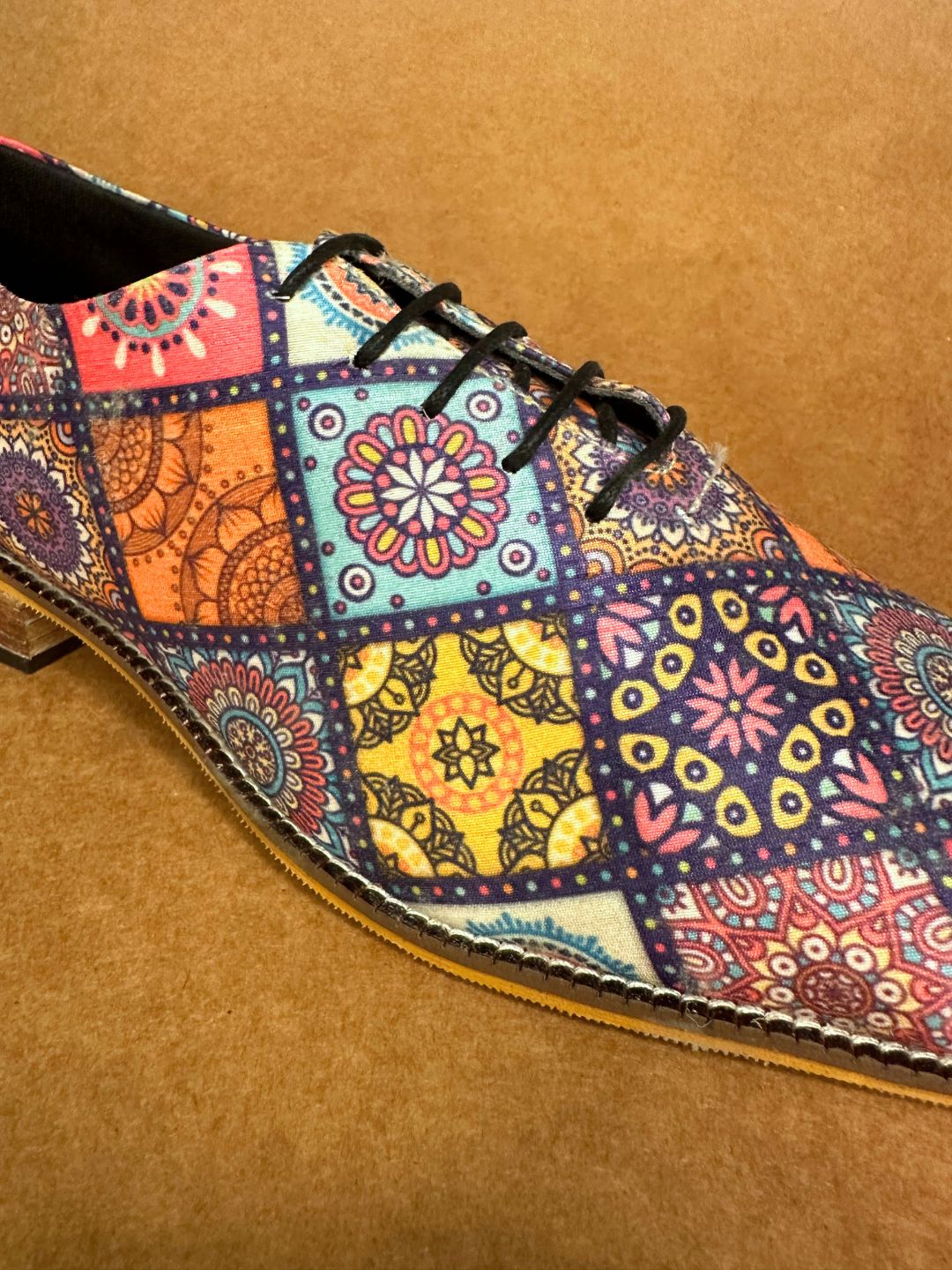 Bhil Work Mandala Tappered Shoes