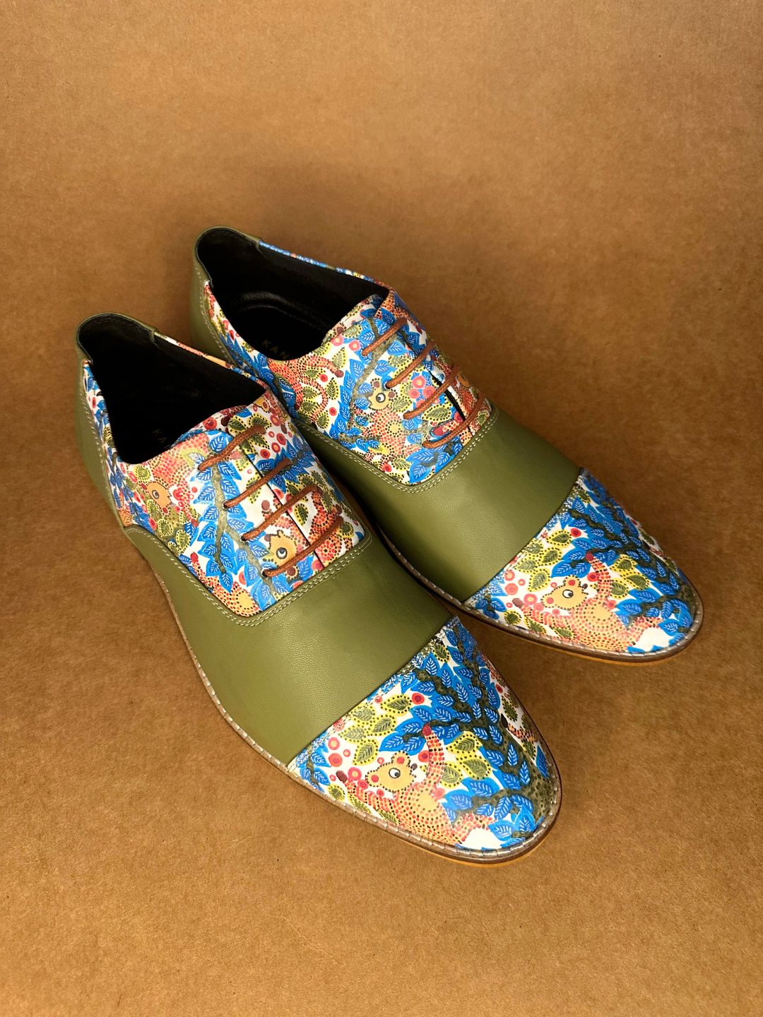 Saumya Bhil Art Brogues