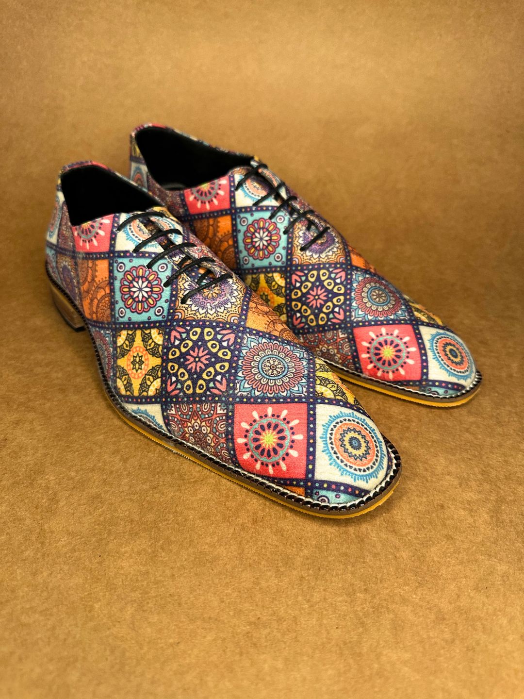 Bhil Work Mandala Tappered Shoes