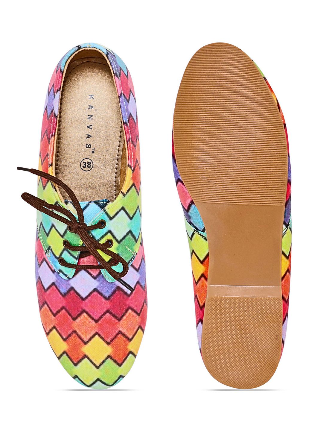 Colourful Tile Oxfords