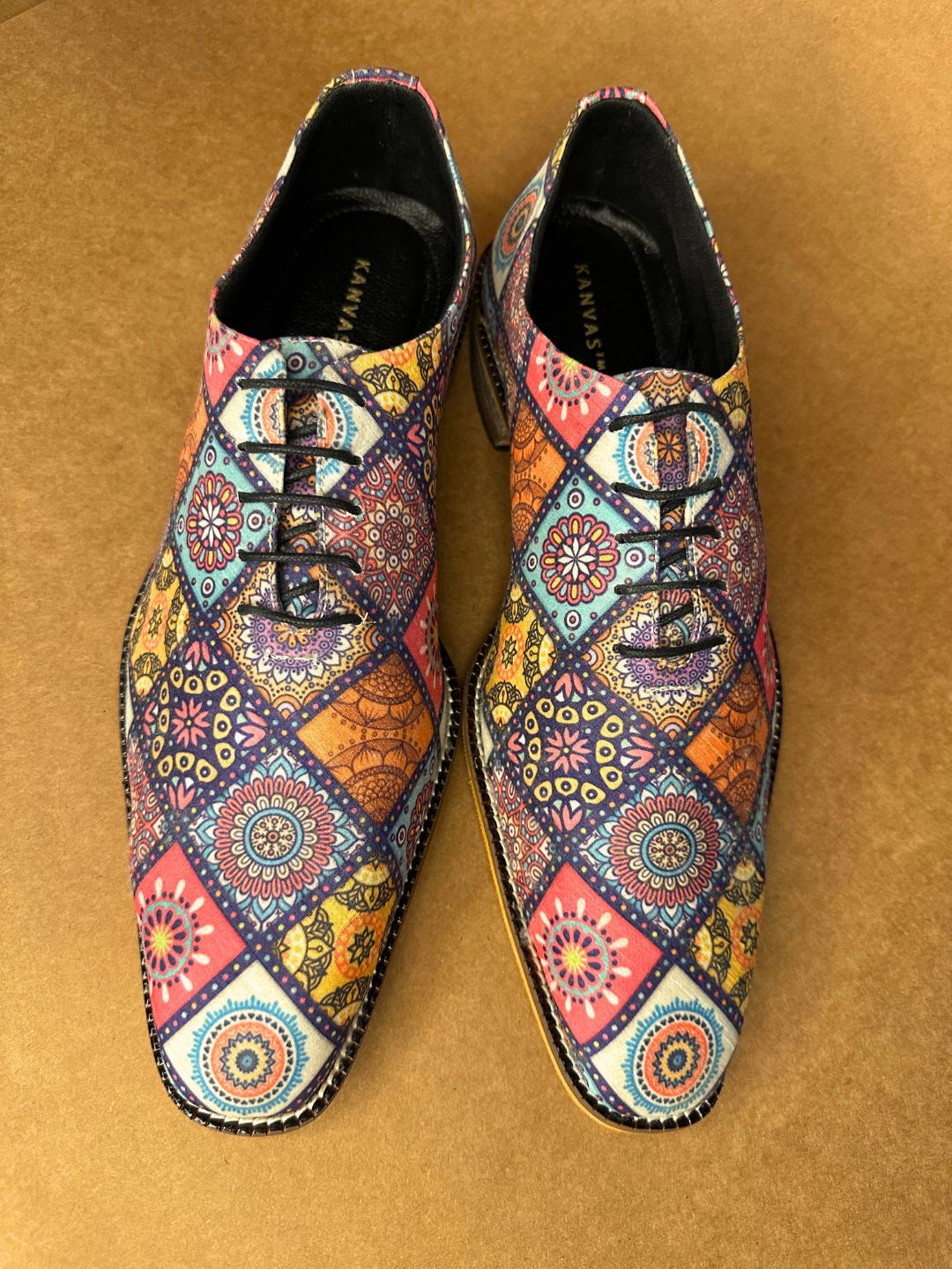 Bhil Work Mandala Tappered Shoes