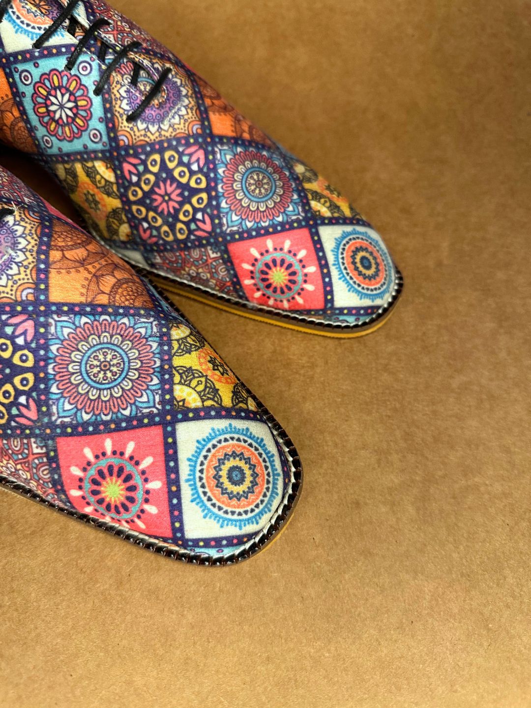 Bhil Work Mandala Tappered Shoes