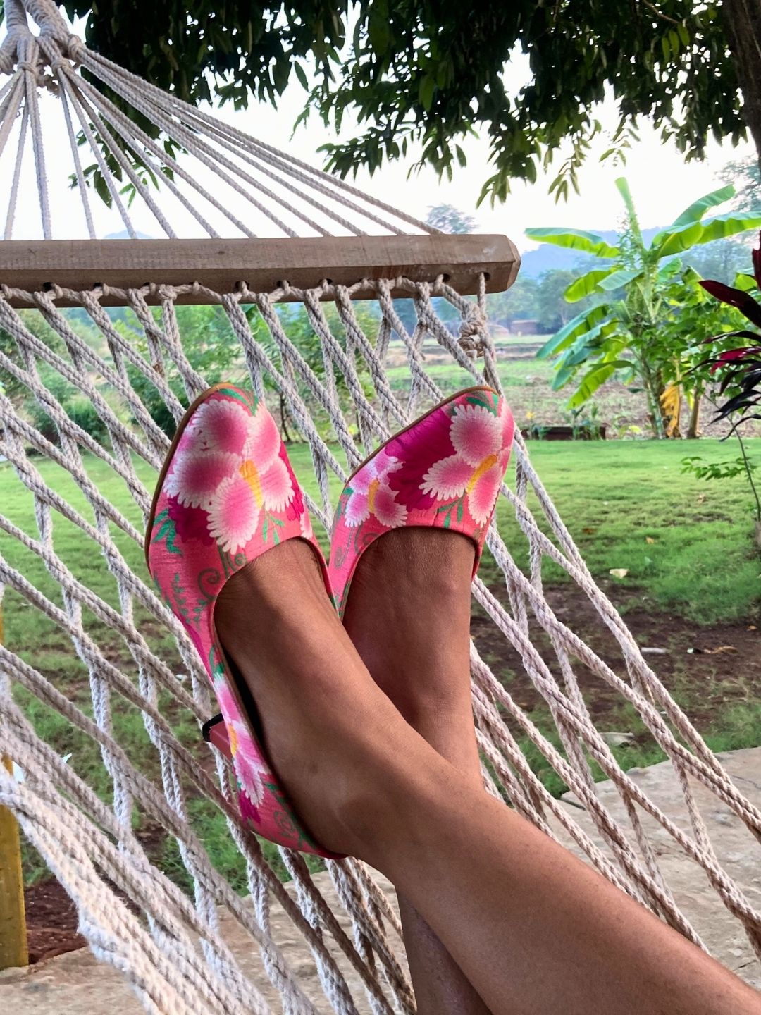 Blush Pink Digital Art Kitten Heels