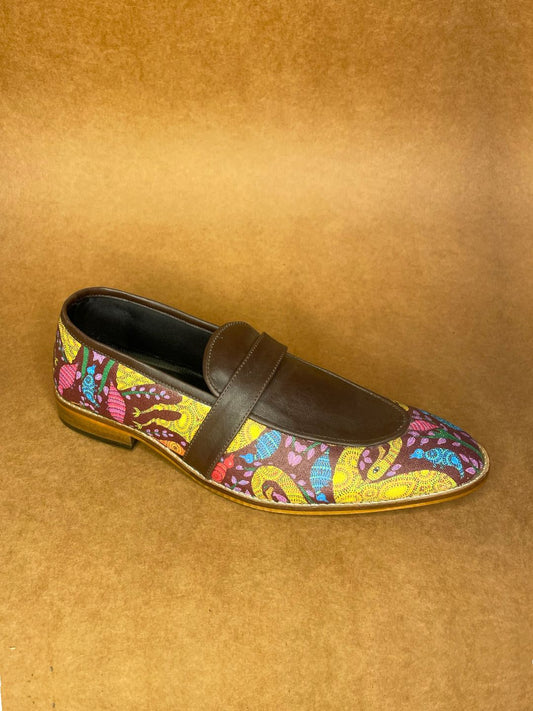 Adhi Bhil Art Loafers