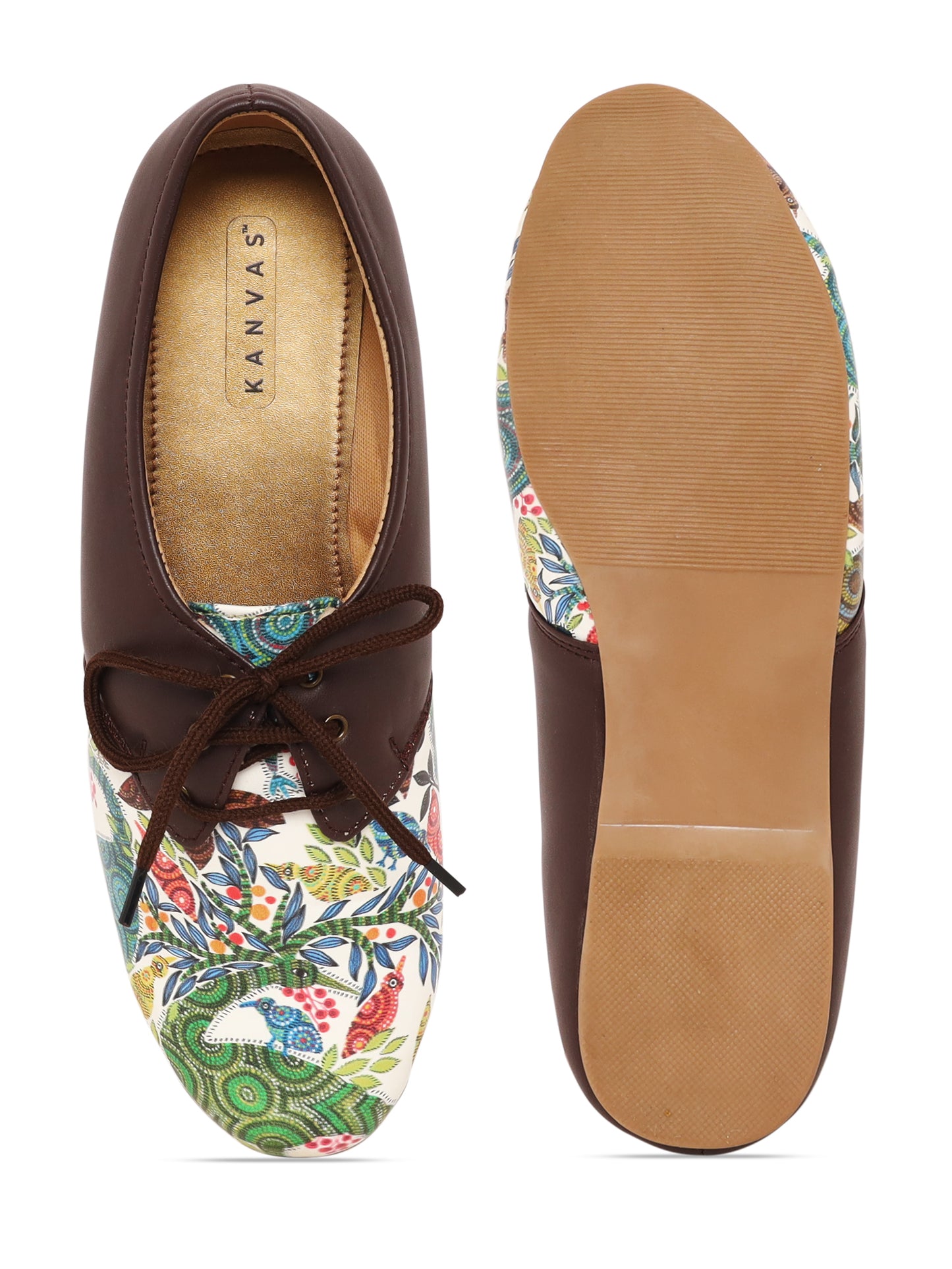 Amulya Bhil Art Oxfords