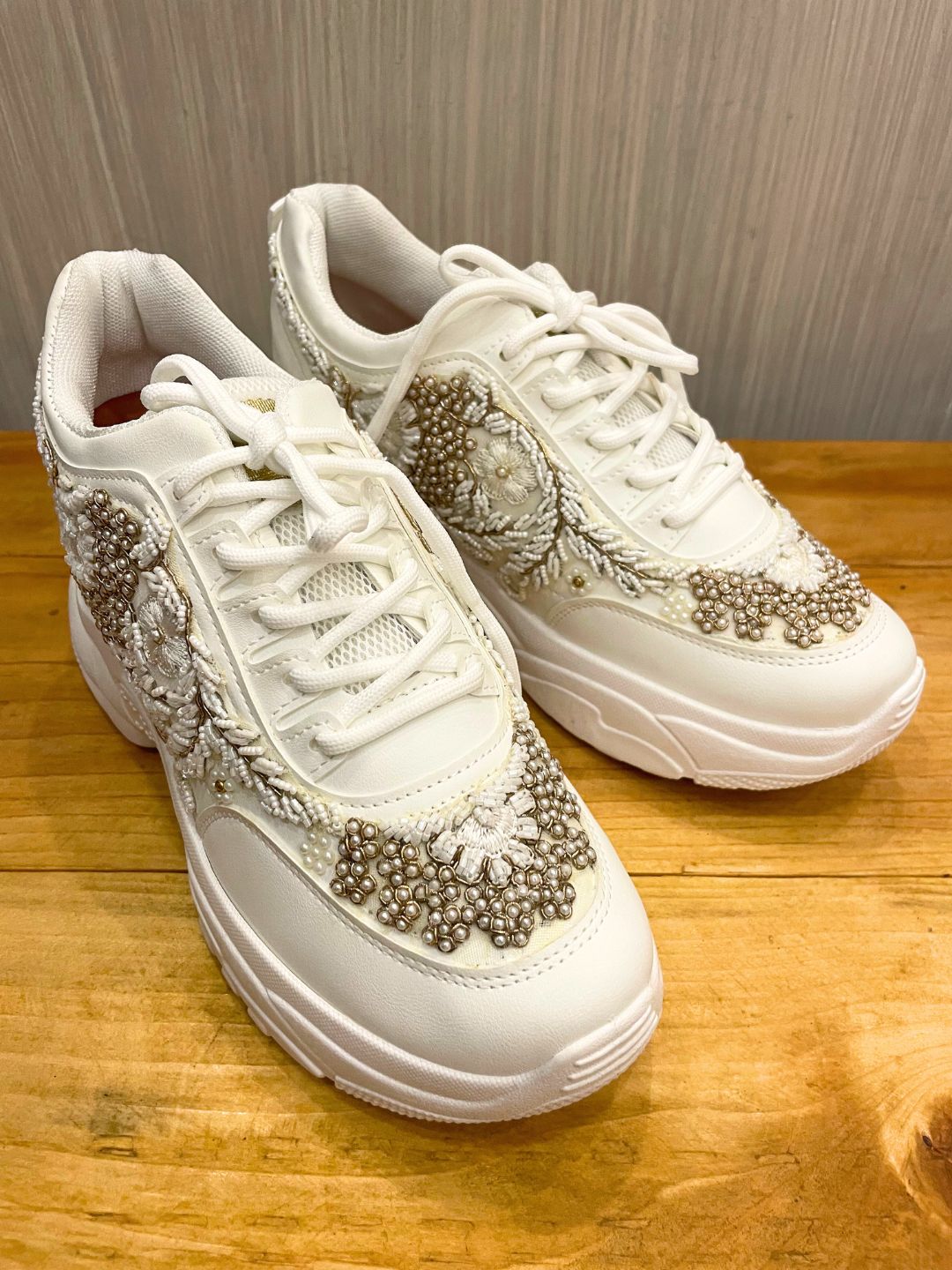 Sneakers best sale dames glitter