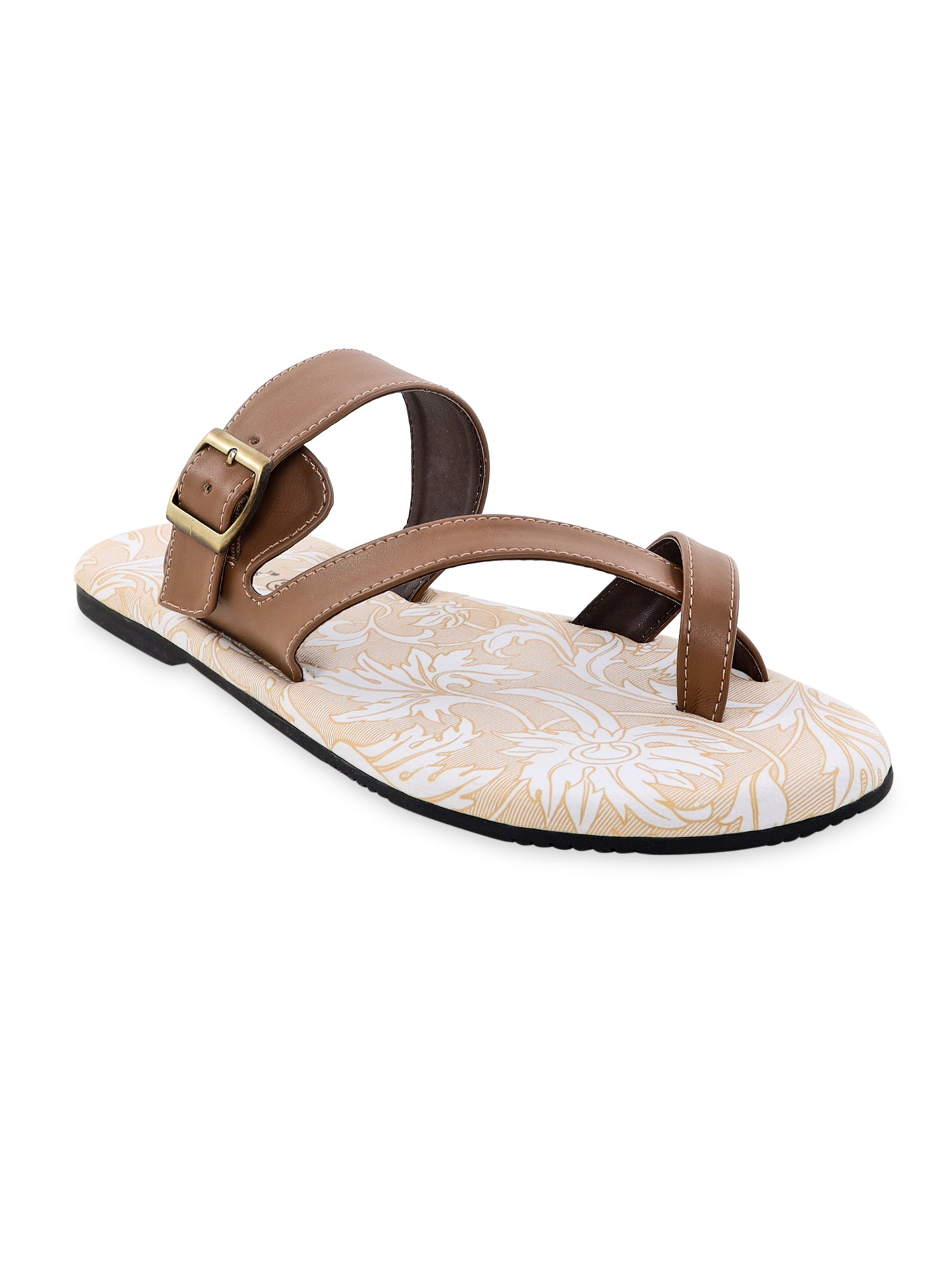 Mughal Art Buckle Up Chappals