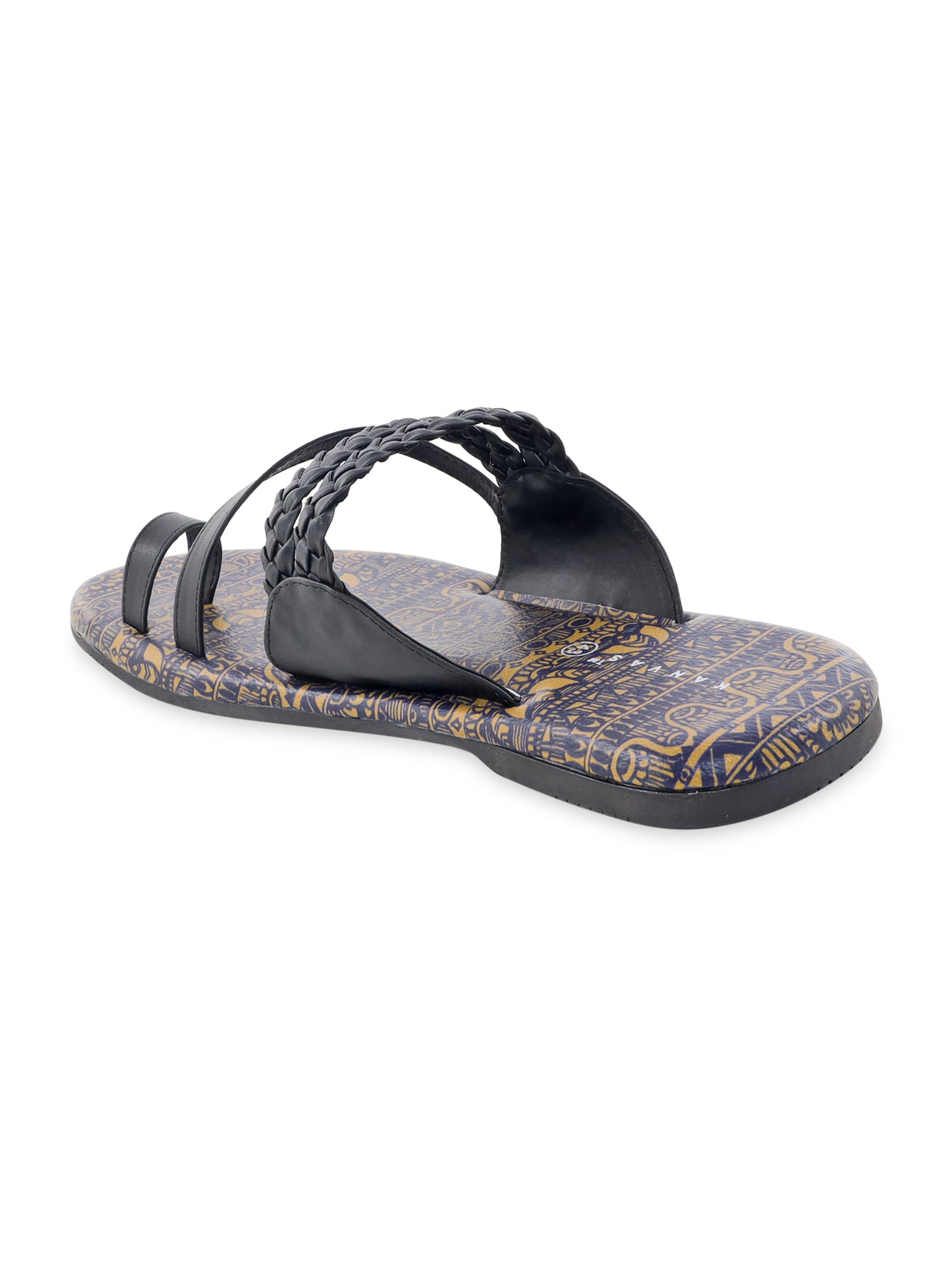 Kalamkari Print Designer Mens Chappals