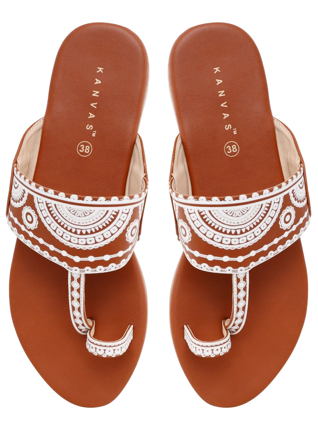 Leather kolhapuri sale chappals