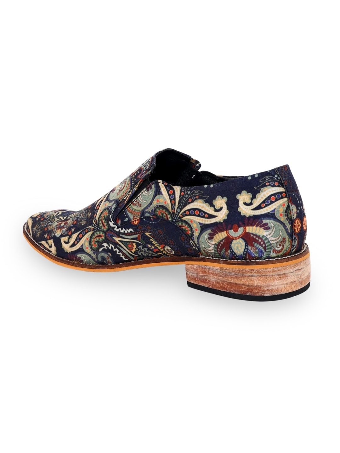 Deep Blue Art Print Loafers