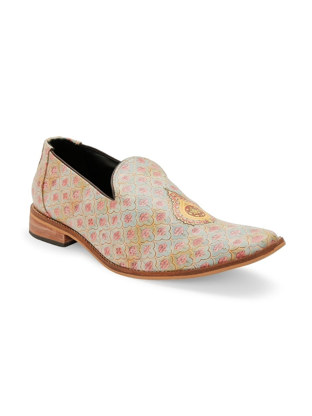 Shop for Unique Handcrafted Indian Art Inspired Printed Loafers for Men