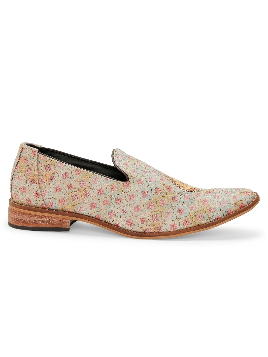 Handmade Mughal Art Designer Loafers