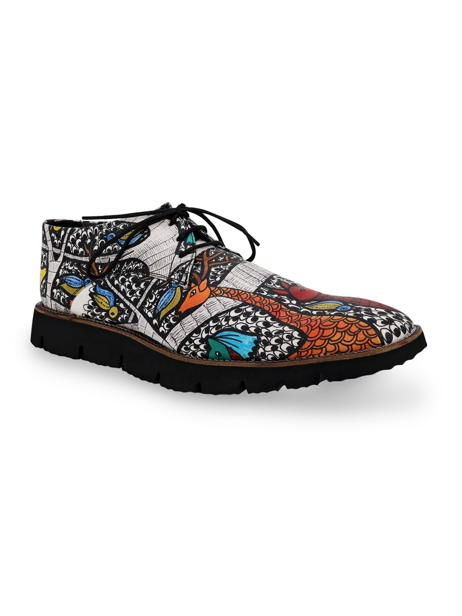 Handmade Designer Shoes Inspired by Indian Art and Textile @KANVAS – Kanvas